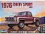 REVELL - 1976 Chevy Sport Stepside Pickup 4x4 - 1/24 - Imagem 1