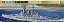 Aoshima - U.S. Navy Battleship Washington - 1/700 (Sem Caixa) - Imagem 1