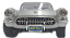 Burago - Chevrolet Corvette 1957 (sem caixa) - 1/18 - Imagem 2