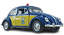 Volkswagen Fusca da Polícia Rodoviária Federal com Fricção (sem caixa) - Imagem 1