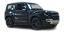 Land Rover Defender com Fricção (sem caixa) - Imagem 1