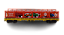 Life Like - Vagão Cegonha com Carrinhos ATSF 9704 "Santa Fé"- HO (sem caixa) - Imagem 1