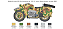 Italeri - Zündapp KS 750 with sidecar - 1/9 - Imagem 6