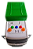 ZIPPY TOYS - Caminhão de  Reciclagem de Lixo com fricção, luz e som - 1/18 - Imagem 4