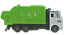 JJT TOYS - Caminhão de Reciclagem com Fricção - Imagem 1
