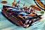 POLAR LIGHTS - Batmobile Bad Guy Getaway Edition (Penguin & Catwoman) - 1/25 - Imagem 1