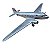 HTC - Douglas DC-3 (Modelo Montado) - 1/72 - Imagem 1