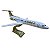 HTC - Fokker F-100 (Resina) - 1/144 - Imagem 1