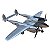 HTC - P-38 Lightning (Modelo Montado) - 1/144 - Imagem 1