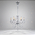 Lustre de Cristal Legítimo France Nice 6 Braços E14 – Pendente Clássico Luxuoso para Sala de Jantar - Imagem 8