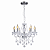 Lustre de Cristal Legítimo France Nice 6 Braços E14 – Pendente Clássico Luxuoso para Sala de Jantar - Imagem 4