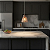 Lustre Pendente Moema Rose Gold em Vidro E27 – Luminária Retrô Moderna para Cozinha e Balcão - Imagem 5