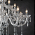 Lustre Maria Tereza Nice 12 Braços de Cristal Legítimo E14 – Candelabro Clássico Luxuoso para Sala de Jantar - Imagem 6