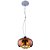 Pendente Plafon em Vidro e Cristal Attractive 21cm G9  Lustre Design Moderno Sala Quarto - Imagem 1