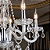 Lustre de Cristal Legítimo France Nice 5 Braços E14 – Pendente Clássico Luxuoso para Sala de Jantar - Imagem 5