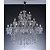 Lustre Sala de Estar Candelabro Cristal Legítimo Maria Tereza Nice 28 Braços E14 com Lâmpadas - Imagem 4