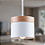 Luminária Pendente Lagos com Detalhe em Madeira E27 – Lustre Moderno para Cozinha e Bancada - Imagem 2