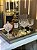 Bandeja Espelhada de Mesa Para Sala de Jantar Bebidas Bar 20x30 - Imagem 7