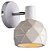 Luminária de Parede Arandela Banheiro Quarto Sala Faces Foco Direcionável Articulável E27 - Imagem 2
