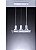 Pendente Moderno Para Sala de Jantar 3 Lâmpadas Bivolt - Imagem 3
