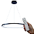 Lustre Pendente Led Moderno 3 em 1 29W 60Cm Luxuoso com Controle Remoto Bivolt - Imagem 1