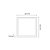Plafon de Sobrepor LED 42W Perfil Led integrado Design Moderno Quarto Sala Escritorio Bivolt - Imagem 7