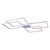 Plafon de Sobrepor Perfil LED 96W Design Moderno Quarto Sala Escritorio Bivolt - Imagem 2