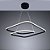 Lustre Sala Pendente Quarto Moderno Led 41W Sala Quarto Cozinha Bivolt Twisted M1 Bivolt - Imagem 3