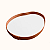 Bandeja Decorativa Espelhada Luxo Para Sala e Lavabo Flyt 38CM - Imagem 1