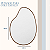 Bandeja Decorativa Espelhada Luxo Para Sala e Lavabo Flyt 38CM - Imagem 2