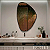 Espelho Orgânico Essence 60x40cm Moldura Couro Ecológico Decorativo Banheiro Sala - Imagem 12