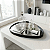 Bandeja Decorativa Espelhada Luxo Para Sala e Lavabo Ciel 36CM - Imagem 10