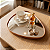 Bandeja Decorativa Espelhada Luxo Para Sala e Lavabo Ciel 36CM - Imagem 3