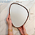 Bandeja Decorativa Espelhada Luxo Para Sala e Lavabo Ciel 36CM - Imagem 5