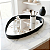 Bandeja Decorativa Espelhada Luxo Para Sala e Lavabo Ciel 36CM - Imagem 8