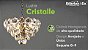 Lustre/Pendente Redondo de Cristal Legítimo Cristalle Champagne 55cm  - Startec - Imagem 3