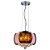 Pendente/Plafon em Vidro e Cristal Attractive Cobre 28cm G9 - Lustre Design Moderno Sala/Quarto - Imagem 1