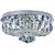 Plafon Sobrepor LED Redondo Cristal Marilyn 45cm 30W 6500K - Imagem 1