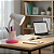 Luminária Organizadora de Mesa Rosa Pink Estudo e Home Office Bivolt E27 - Imagem 6