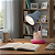 Luminária Organizadora de Mesa Rosa Pink Estudo e Home Office Bivolt E27 - Imagem 2
