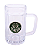 CANECA DE VIDRO PALMEIRAS OFICIAL C/ BRASÃO METAL 400ML - Imagem 1