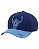 BONÉ ESTRUTURADO 12 AZUL ABA CURVA SÃO MARCOS SEP - Imagem 1