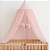 Dossel Tenda Mosquiteiro - Rosa Bebê Claro - Imagem 1