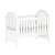 Berço Classic Provençal - 2 em 1 - Branco Com Palha Branca - Imagem 1