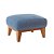 Puff Alfa - Linho Azul - Tecido 108A - prontaentrega - Imagem 1