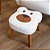Puff Urso - Linho Bege - Tecido 100A - prontaentrega - Imagem 2