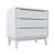 Cômoda Bo - Sem Porta - Branco / Branco - Imagem 1