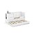 Berço Formare - Multifuncional - Branco Soft - 61081 - prontaentrega - Imagem 7