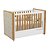 Berço Tutto New - Branco / Freijó - Com Capitonê - 61739 - prontaentrega - Imagem 1