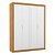 Guarda-Roupa Tutto New - 4 Portas - Freijó / Branco Soft - 70794 - prontaentrega - Imagem 1